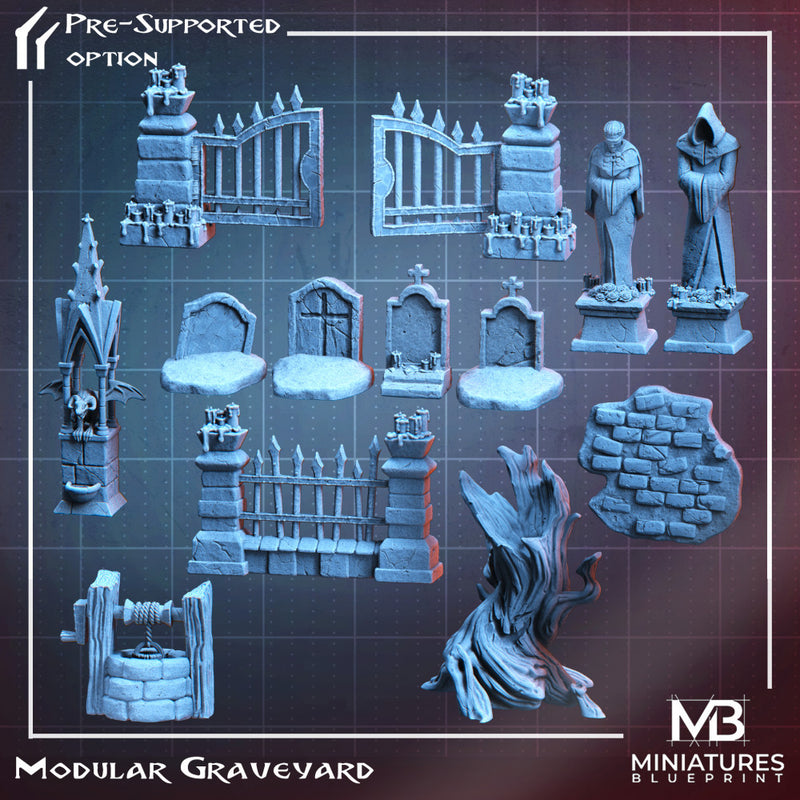 Graveyard Haunters Bundle (22 Models)