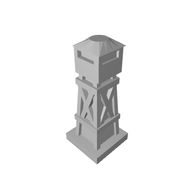 3D Printed Airfield Tower - Only-Games