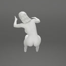 Naked Angry Young Woman screaming In The Car - Only-Games