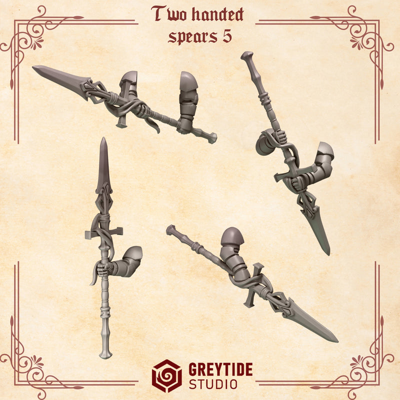 Two Handed Spears 5 CL