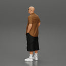 gangster standing in short and open shirt with sunglasses - Only-Games