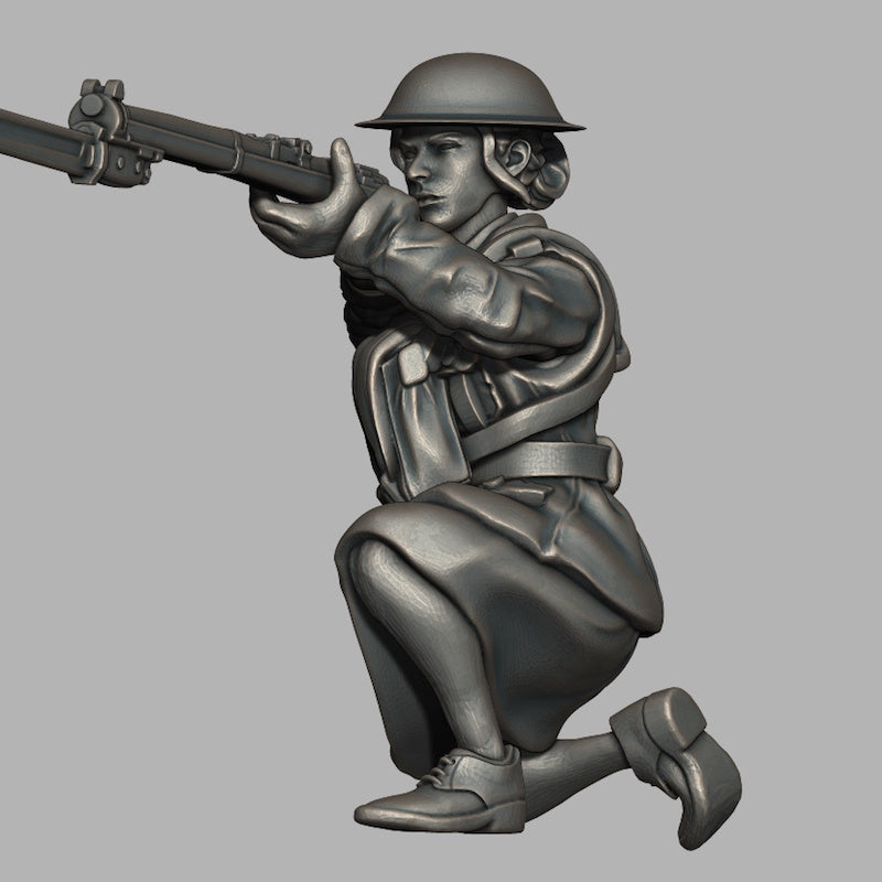 WW2 British/ Polish Female soldiers - Standard - Only-Games