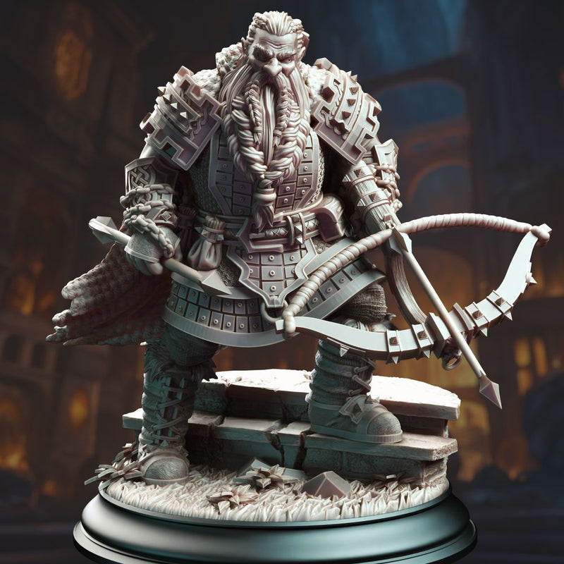 Dark Dwarf Ranger Hunter - Tokrik - Only-Games
