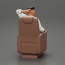 2 suited businessman like Thomas Shelby sitting in the first-class cabin of an airplane - Only-Games