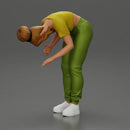 Girl standing behind her boyfriend, gently touching his face - Only-Games