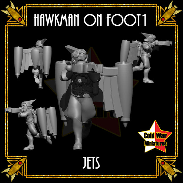 Hawkman on Foot 1 (Jets) - Only-Games