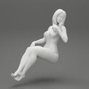 Sexy Woman in swimsuit Sitting - Only-Games