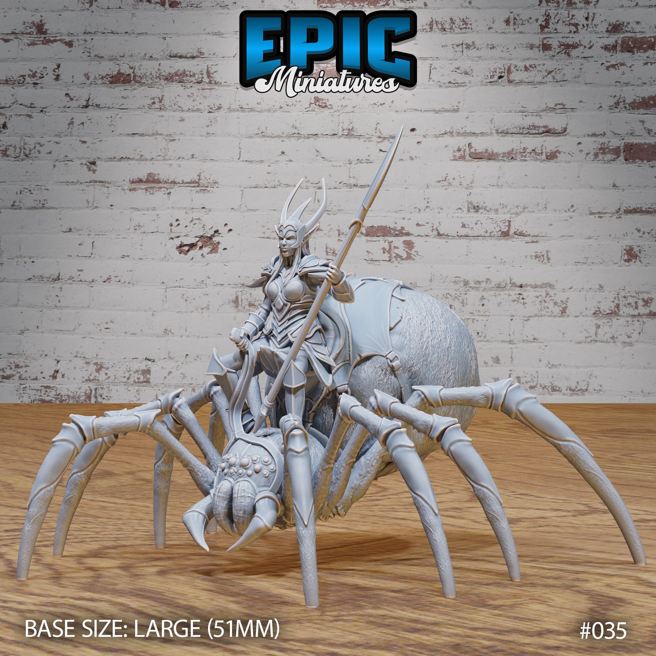 Dark Elf Spider Rider - Epic Miniatures - Miniatures by Only-Games.co
