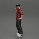 Young Gangster homie in Hat with beard Smoking Cigar - Only-Games