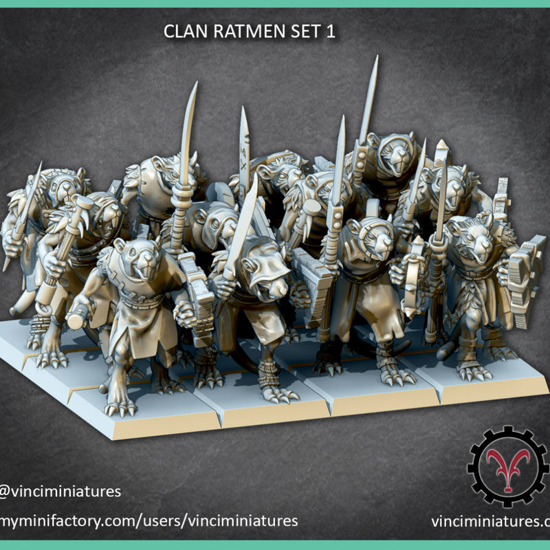 CLAN RATMEN SET 1 - Only-Games