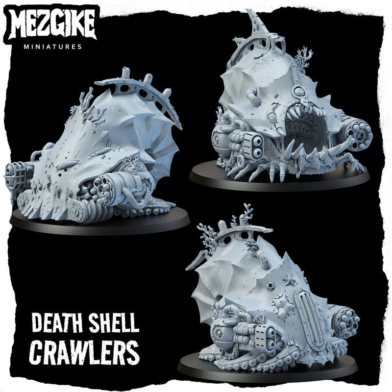 Death shell crawlers (3 physical miniatures) - Only-Games