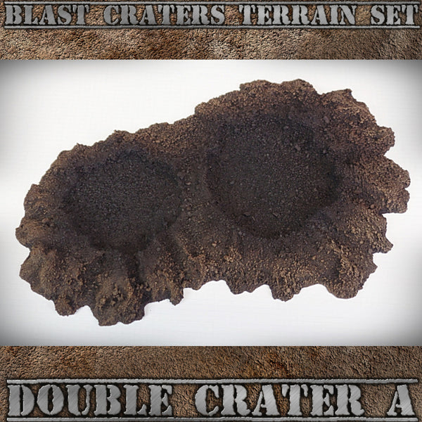 Double Crater A: Blast Craters Terrain Set - Only-Games