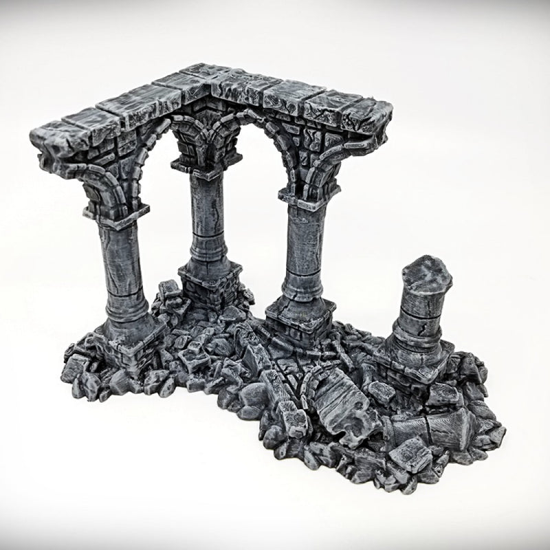 Quad Column - Ruined Columns - Ancient Ruins - Only-Games