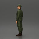 Gary Burghoff with sunglasses standing listening to his friend Harry Morgan in the MASH series - Only-Games