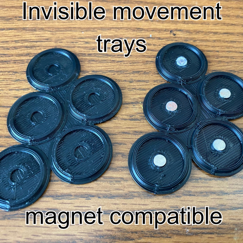 Invisible Low Profile Movement Tray