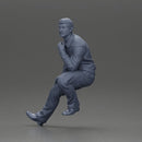 Turkish man in a cravat and slipover sitting - Only-Games