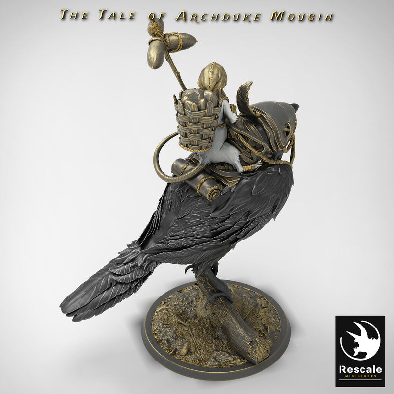 Magpie Perch Mounted - Only-Games