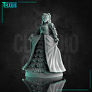 (0236) Female human elf tiefling firbolg half-orc noble - Only-Games