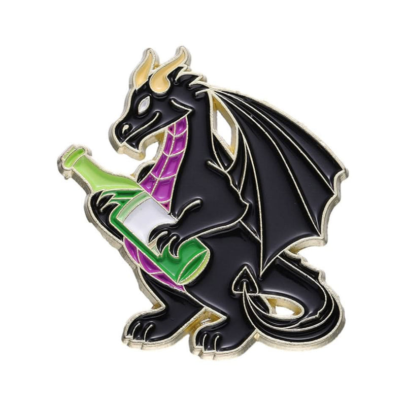 Merlot Monster Pin Badge - Only-Games