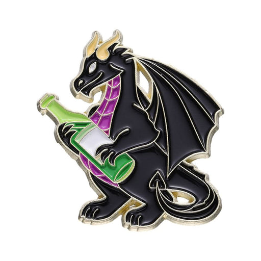 Merlot Monster Pin Badge - Only-Games