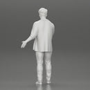 man standing in an open shirt extending his hand for a handshake - Only-Games