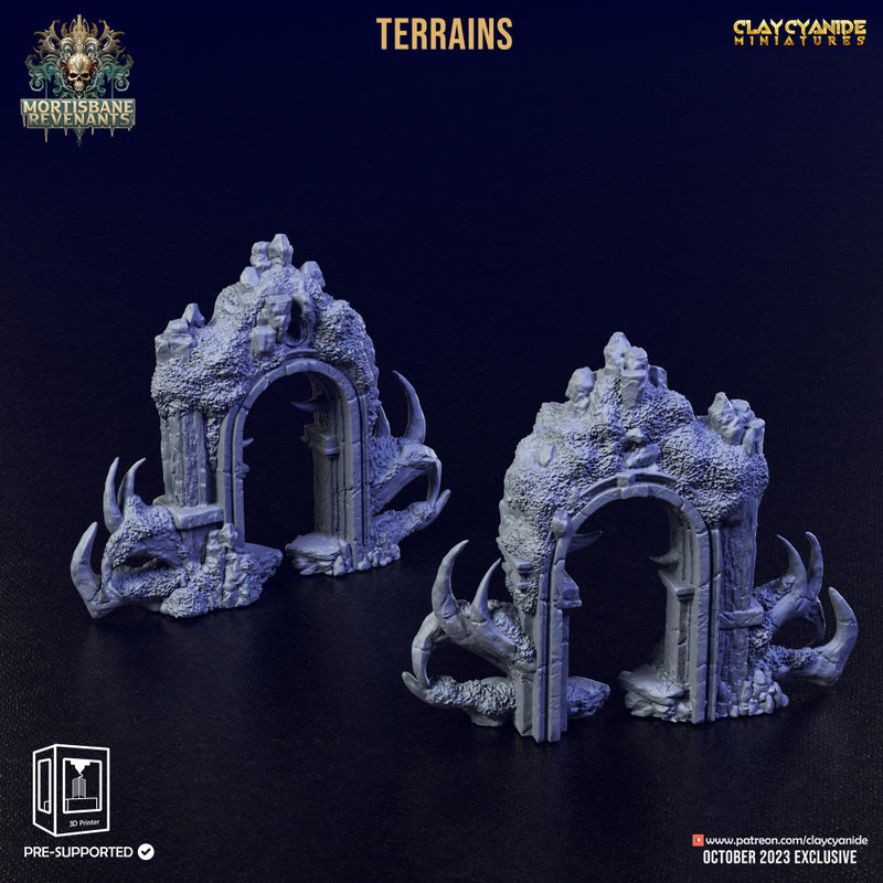 Mortisbane Terrains Batch 1 - Only-Games