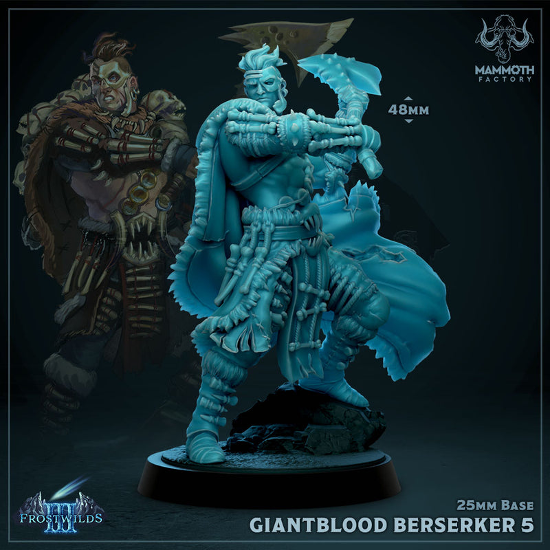 Giantblood Berserker Warband