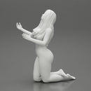 Sexy girl in onepiece sitting on her knees - Only-Games