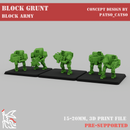 [Block Army] Block Grunts x20 - Only-Games