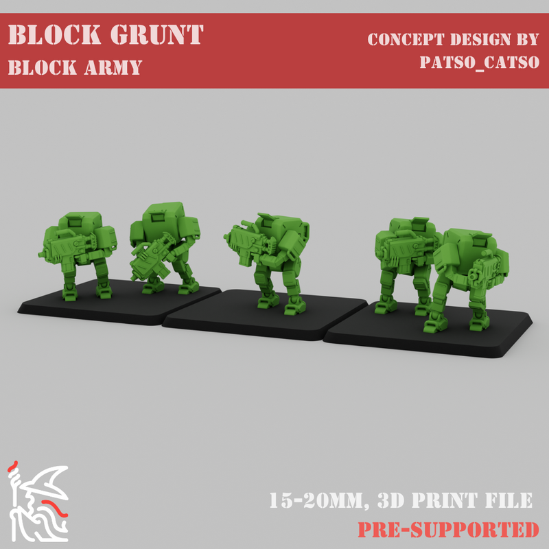 [Block Army] Block Grunts x20