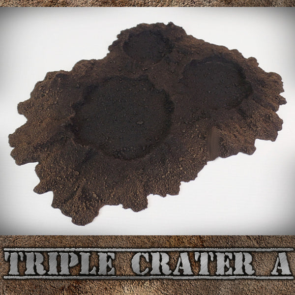 Triple Crater A: Blast Craters Terrain Set