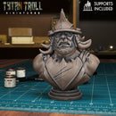 Orc Bust Pack - TytanTroll Miniatures - DnD - Fantasy - 50mm - Only-Games