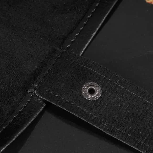 Scroll of Holding (Black) | Vegan Leather Dice Mat - Only-Games