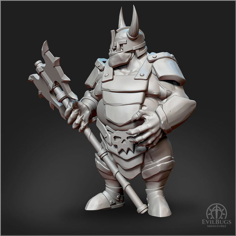 Orc Grotakr Bloodaxe  28mm/32mm/54mm - Only-Games