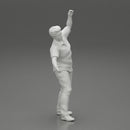 young man in a shirt and pants dancing - Only-Games