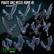 Pirate Orc Melee Arms #1 - Only-Games
