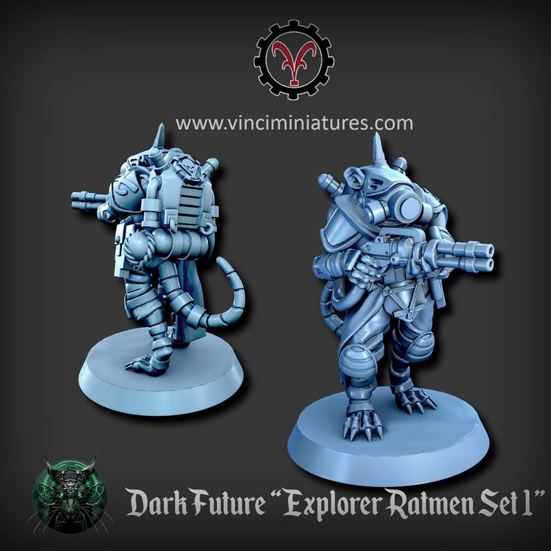 DARK FUTURE EXPLORER RATMEN SET 1 - Only-Games