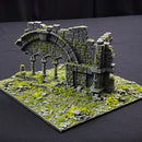 Ruined Temple Wall Tile A - Only-Games