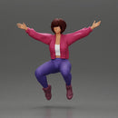 girl being carried on the man's shoulders - Only-Games