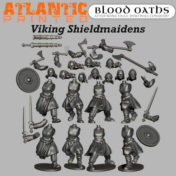 Viking Shieldmaidens - standard - Only-Games