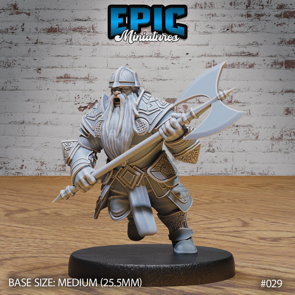 Dwarf Army Battle Axe