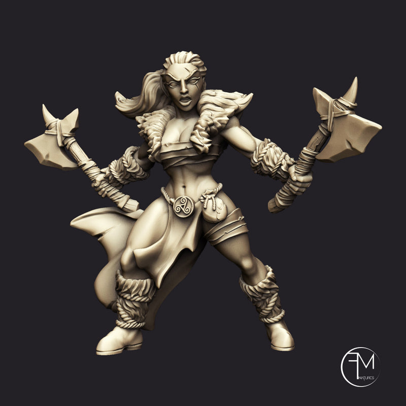Barbarian Blademasters - 3 Units (AMAZONS! Kickstarter) - Only-Games