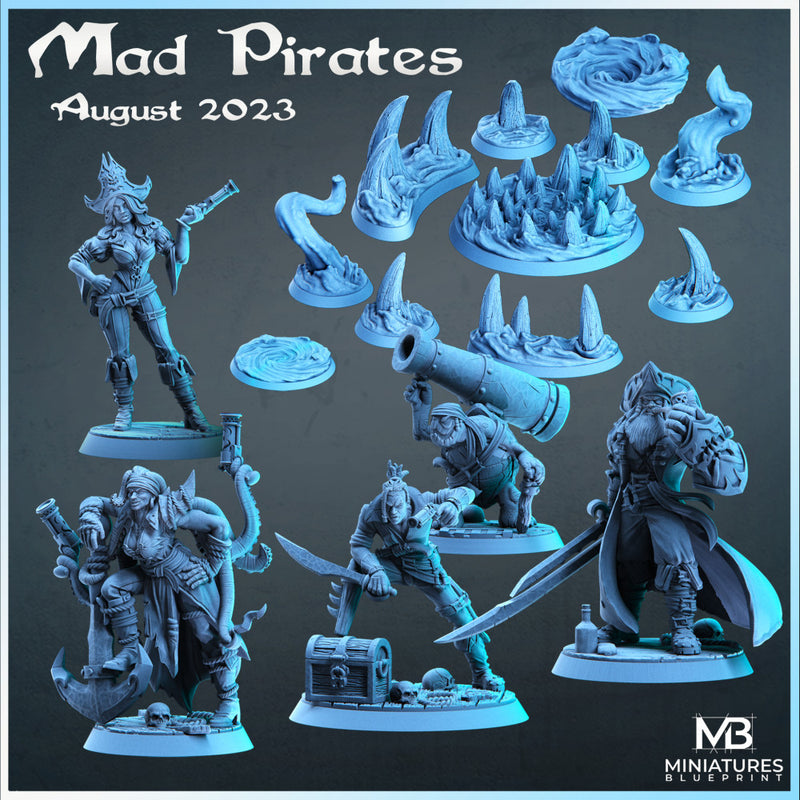 Mad Pirates Bundle (16 Models)