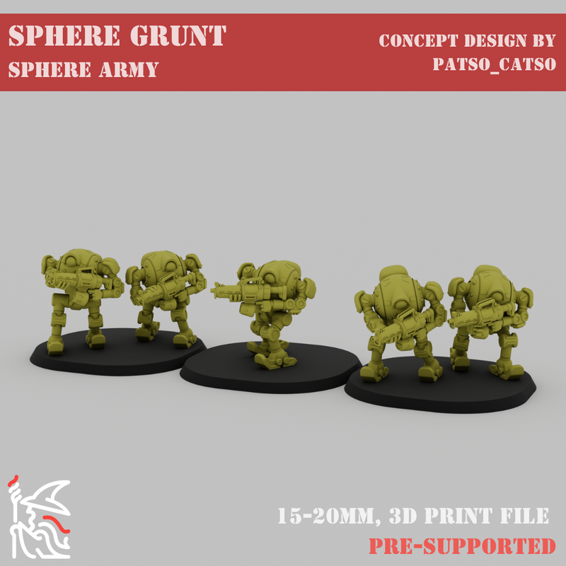 [Sphere Army] Sphere Grunt x20