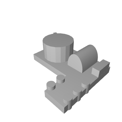 3D Printed Navy Port (x10) - Only-Games