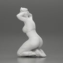 Chola Girl in bra sitting putting his hands behind head about to be arrested - Only-Games