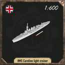 1/600 HMS Caroline light cruiser - Only-Games