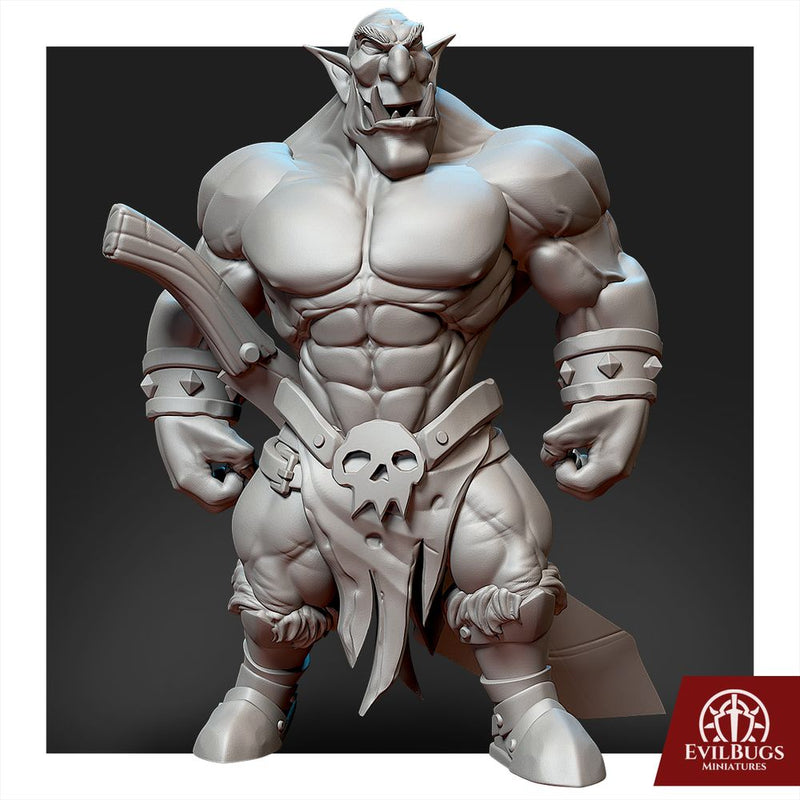 Orc Krag Giantkiller  28mm/32mm/54mm - Only-Games