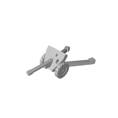 3D Printed WW2 Japanese Type 1 47mm Anti-Tank Gun (x10)