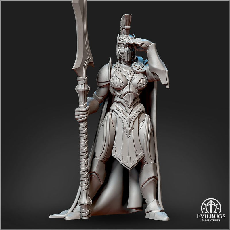 Guardian Knights - Selina Thunderstrike    28mm/32mm/54mm - Only-Games